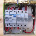 Sub Board in shed